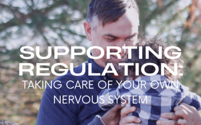 Supporting Regulation: Taking Care of Your Own Nervous System