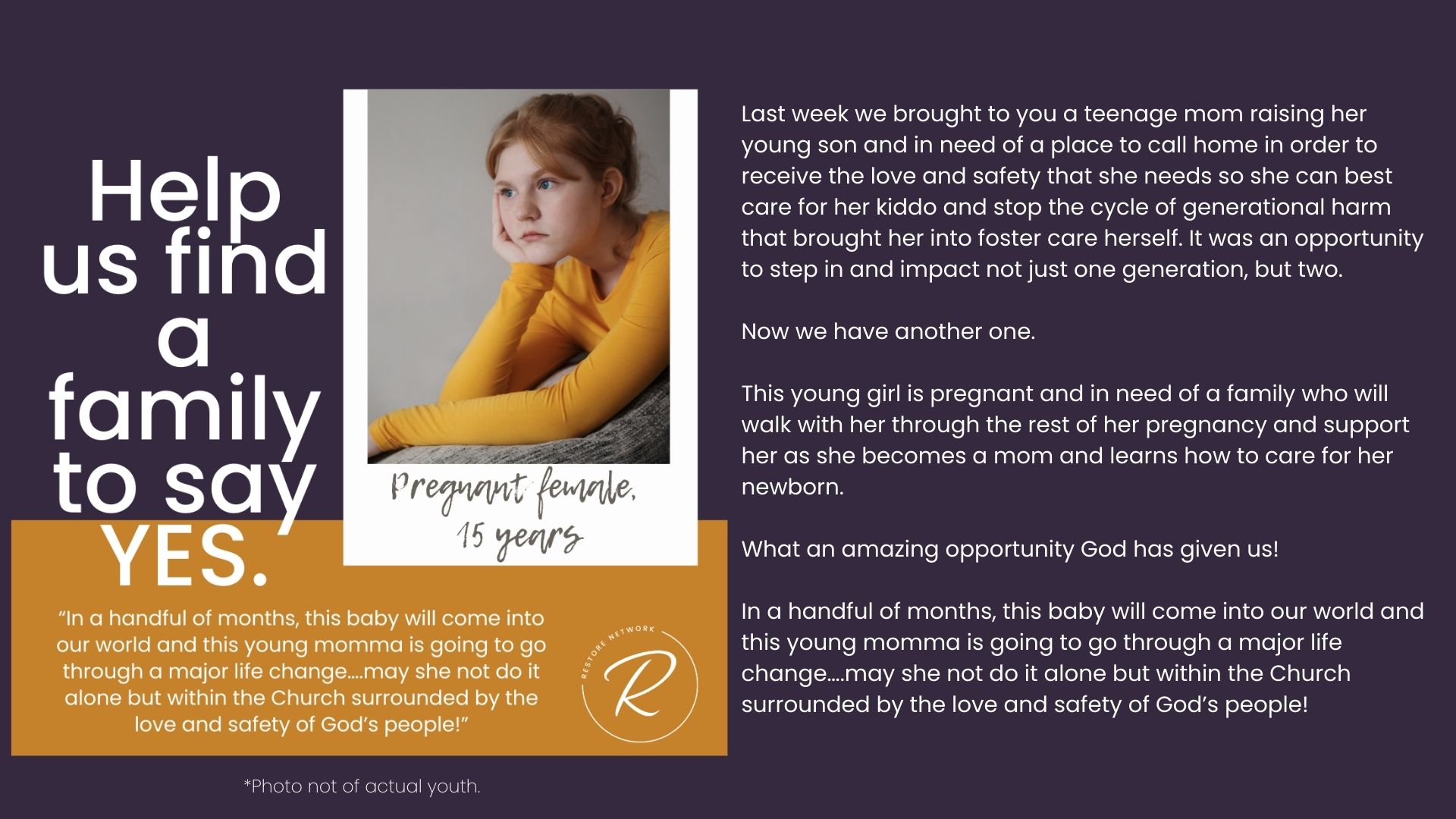 Pregnant Female, age 15 real kids right now website posts