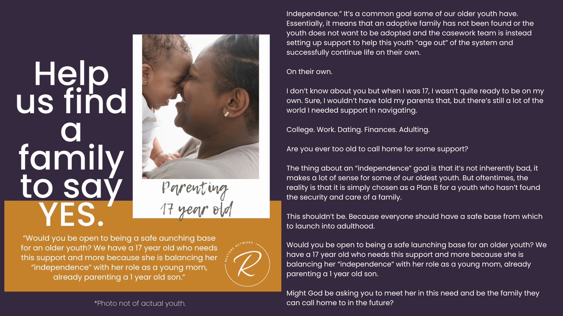 Parenting 17 yr old & 1 yr old son real kids right now website posts